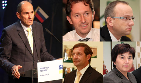 Predsedniki SDS, Liste Virant, SLS, DeSUS in NSi podpisali koalicijsko pogodbo